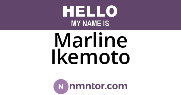 Marline Ikemoto