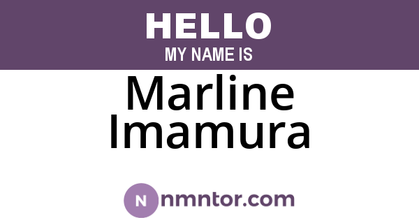Marline Imamura