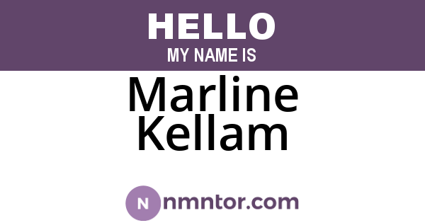 Marline Kellam