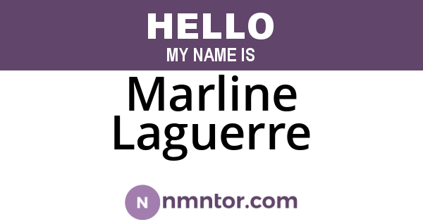 Marline Laguerre