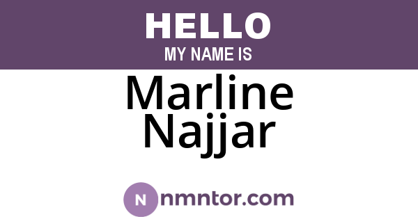 Marline Najjar