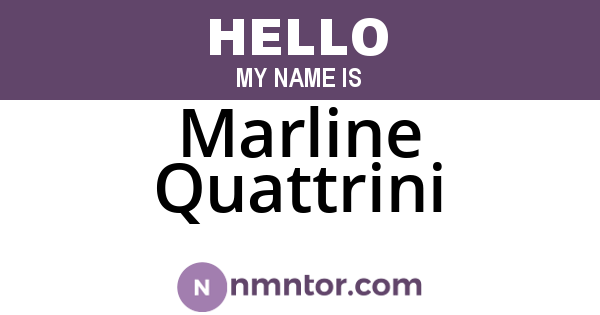 Marline Quattrini