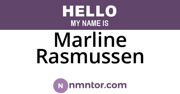 Marline Rasmussen
