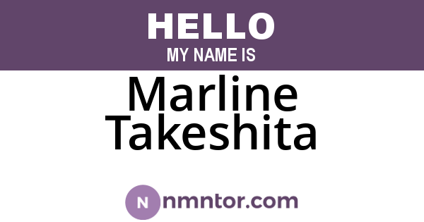 Marline Takeshita