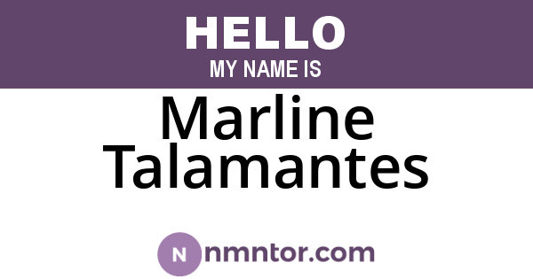Marline Talamantes
