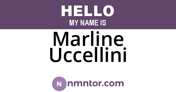 Marline Uccellini