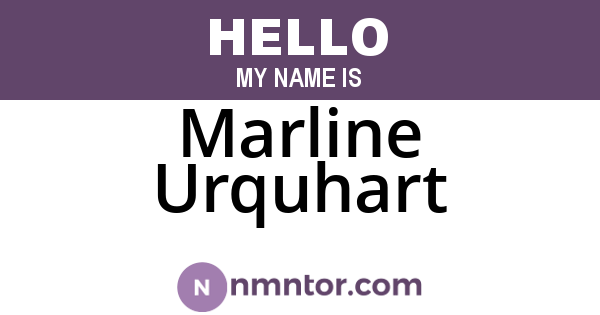 Marline Urquhart