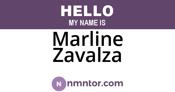 Marline Zavalza