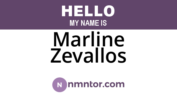 Marline Zevallos