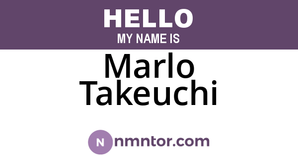 Marlo Takeuchi