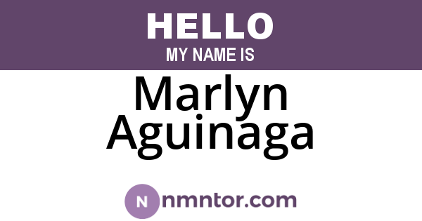 Marlyn Aguinaga