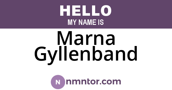 Marna Gyllenband