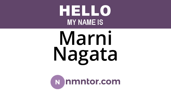 Marni Nagata