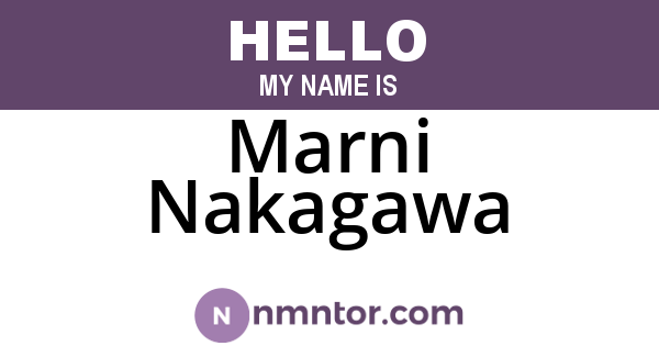 Marni Nakagawa