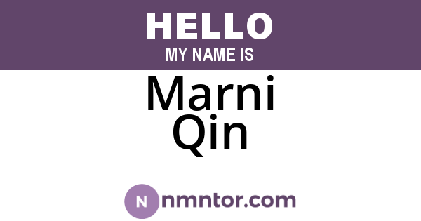 Marni Qin