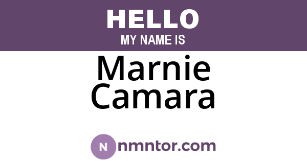 Marnie Camara