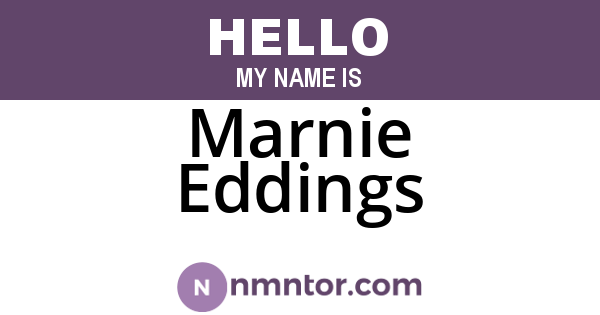 Marnie Eddings