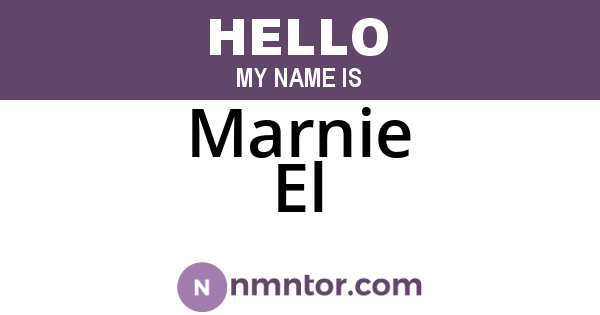 Marnie El
