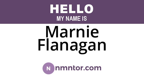 Marnie Flanagan