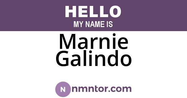 Marnie Galindo