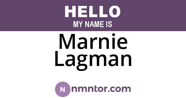 Marnie Lagman