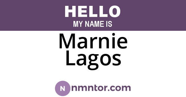 Marnie Lagos