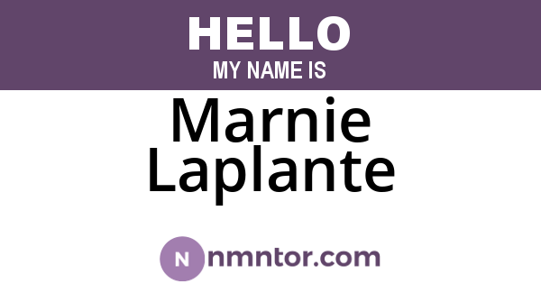 Marnie Laplante