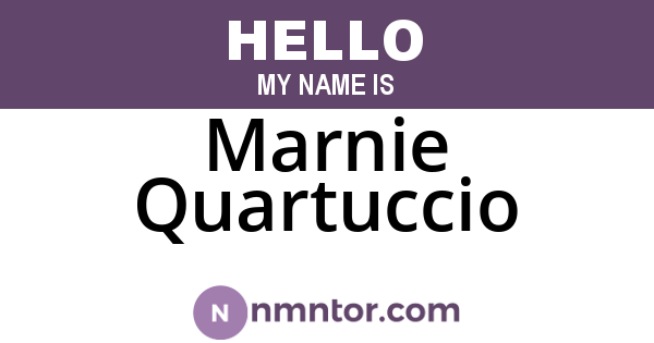 Marnie Quartuccio