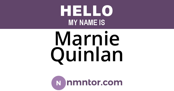Marnie Quinlan