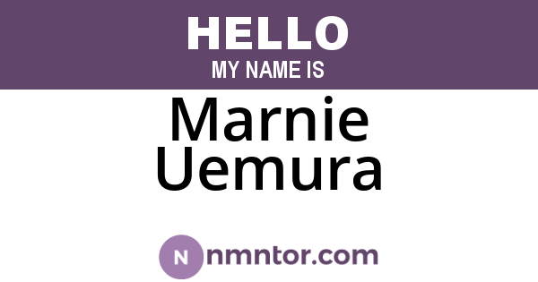 Marnie Uemura