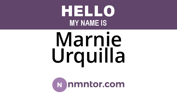 Marnie Urquilla