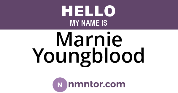 Marnie Youngblood
