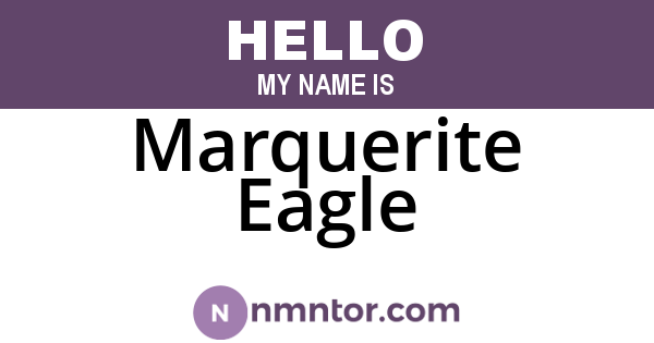 Marquerite Eagle