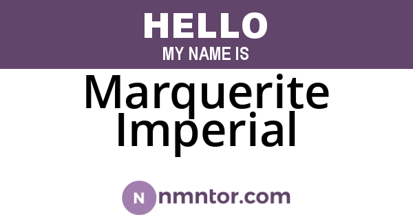 Marquerite Imperial