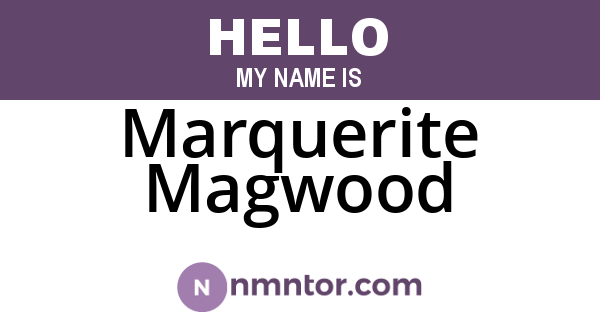 Marquerite Magwood