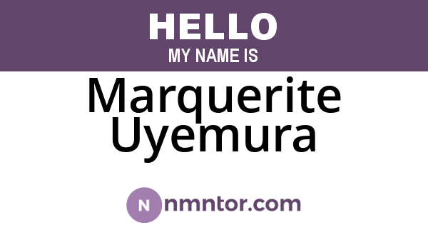 Marquerite Uyemura