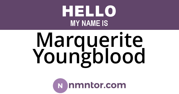 Marquerite Youngblood