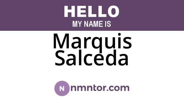 Marquis Salceda