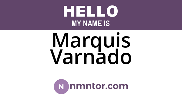 Marquis Varnado