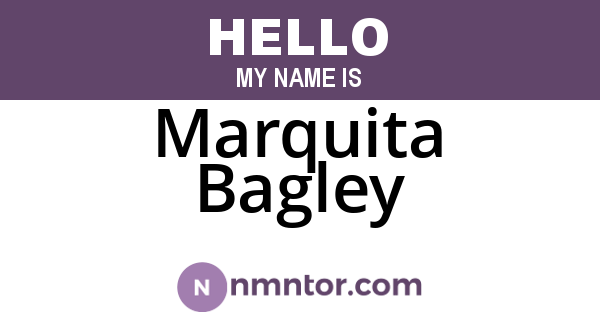 Marquita Bagley