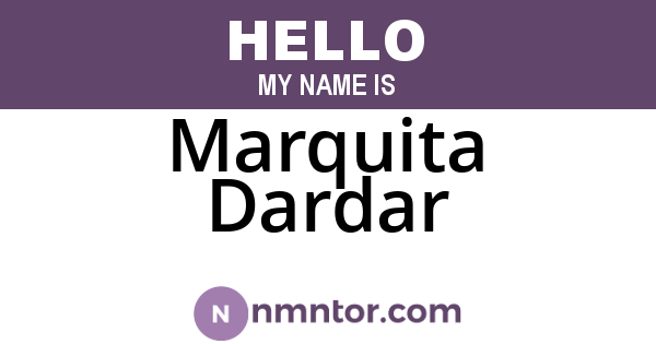 Marquita Dardar