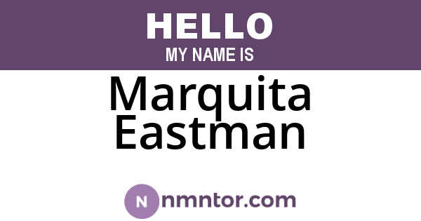 Marquita Eastman