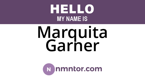 Marquita Garner