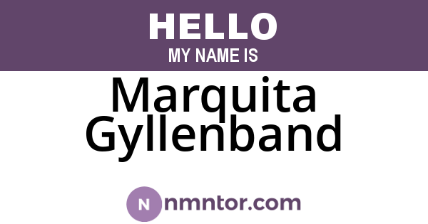 Marquita Gyllenband