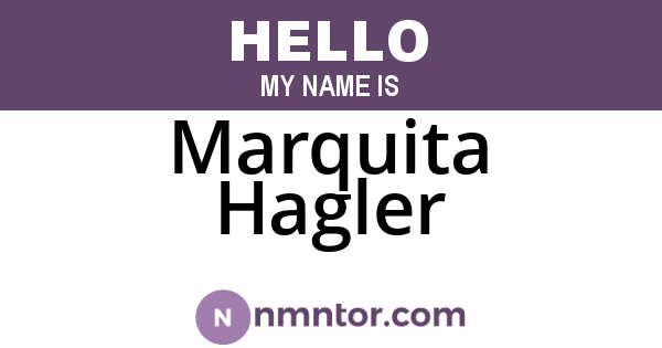 Marquita Hagler