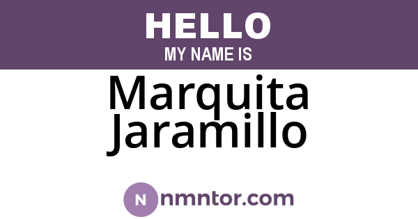 Marquita Jaramillo
