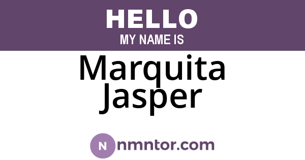 Marquita Jasper