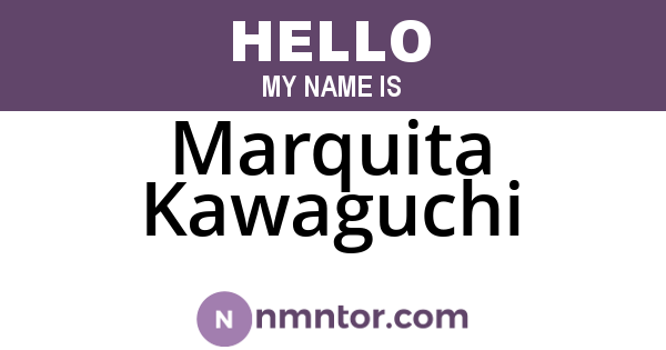 Marquita Kawaguchi