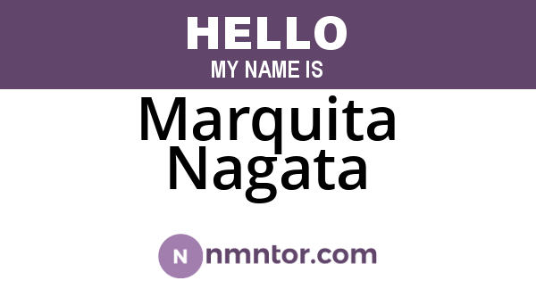 Marquita Nagata