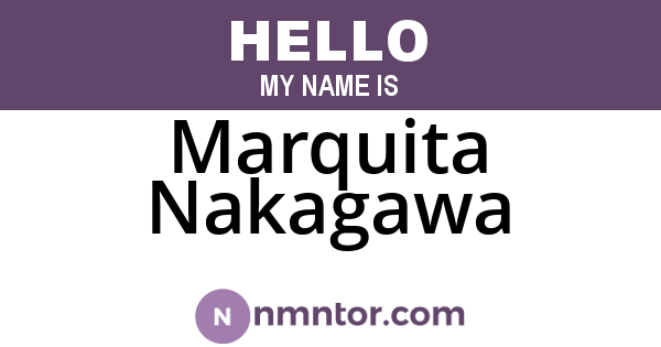 Marquita Nakagawa